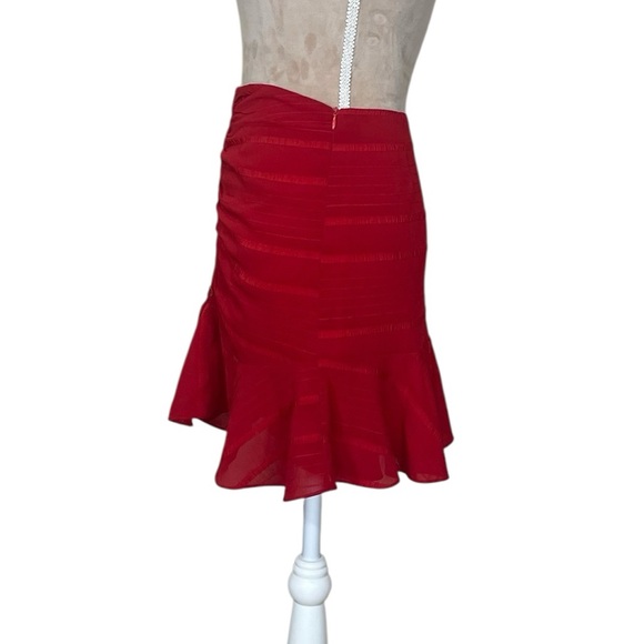 EUC Urban Outfitters “Nora” Ruched Button Front Mini Skirt - Picture 5 of 12